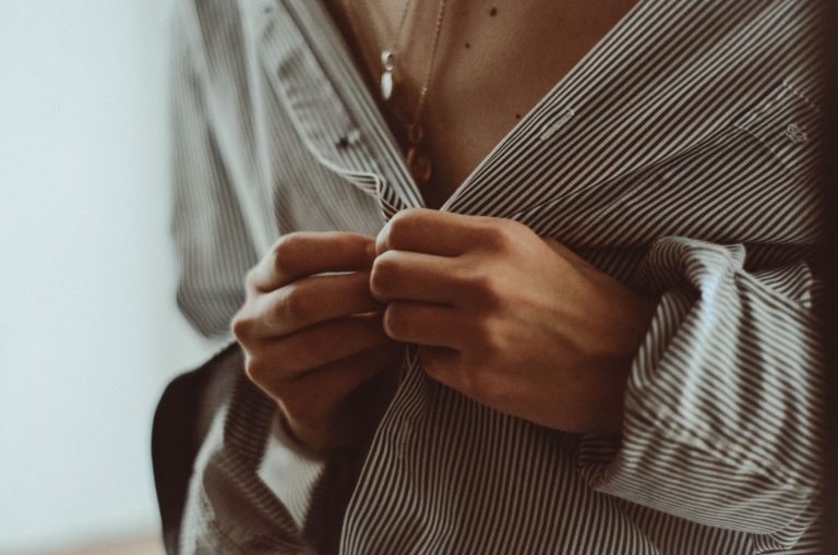 Intimate boudoir setting