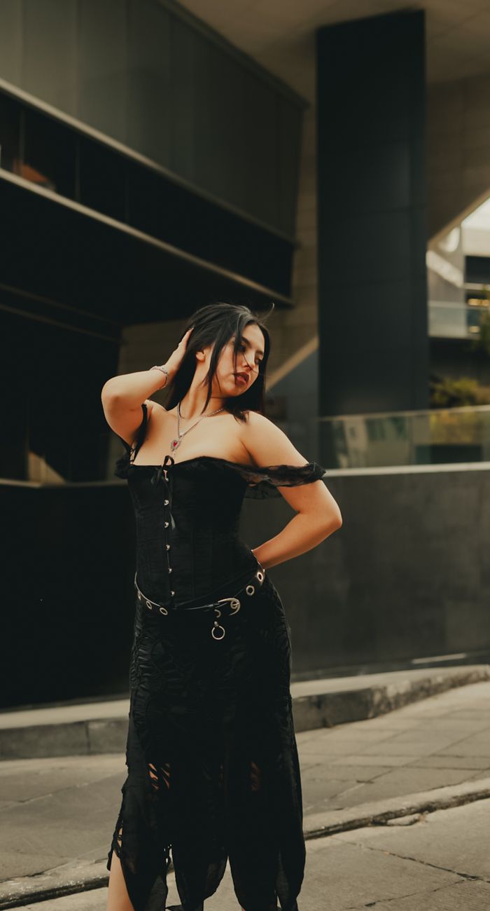 Woman in lingerie