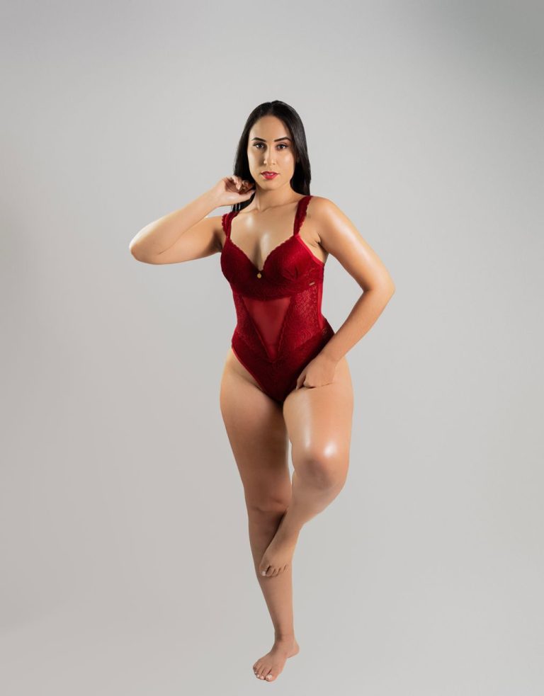 Woman in lingerie