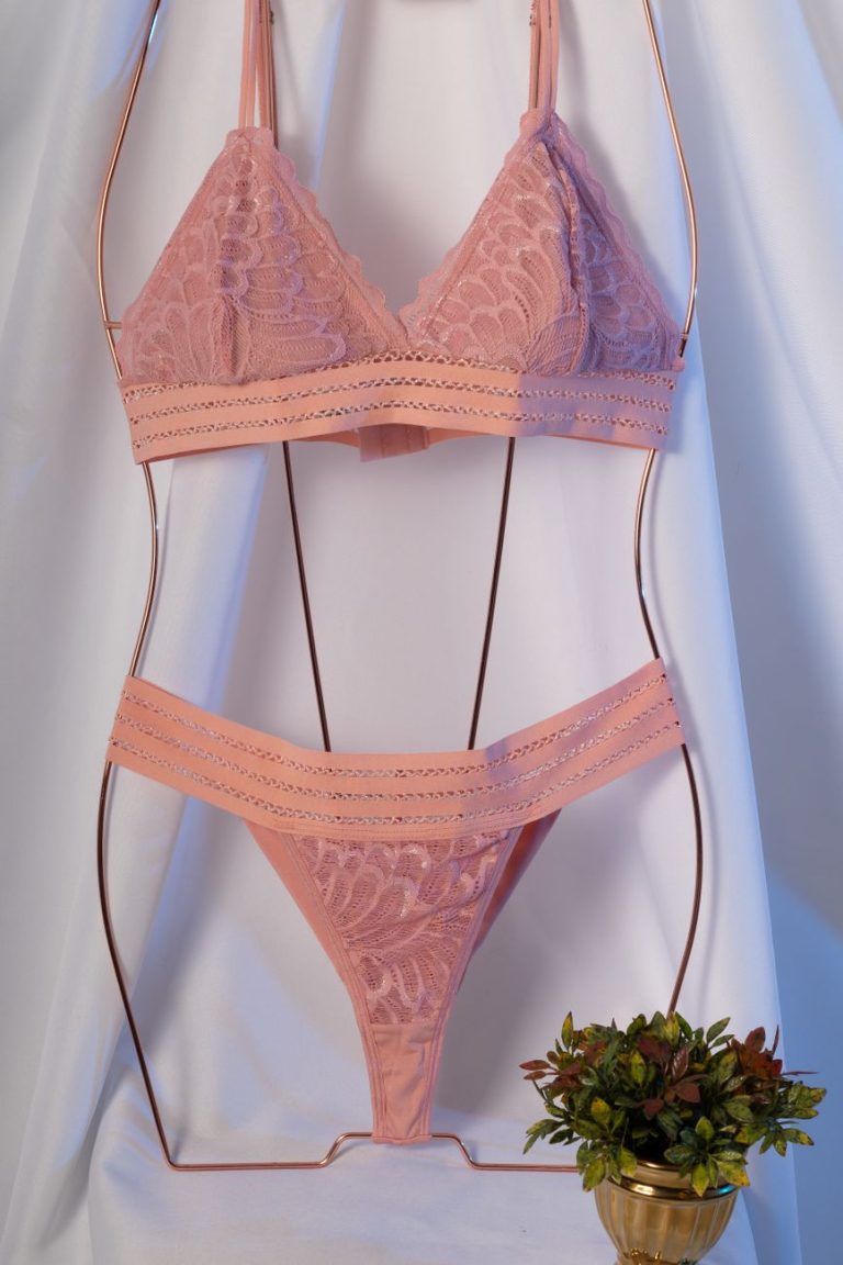 Woman in lingerie