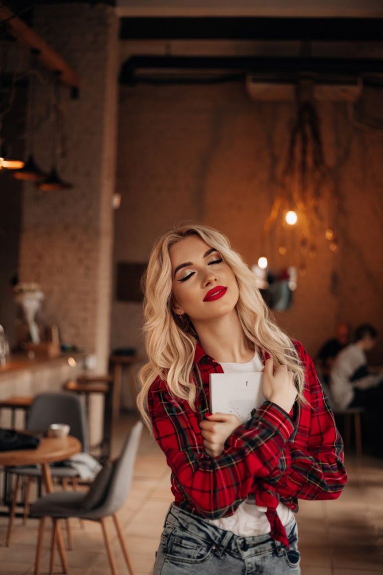Attractive young woman